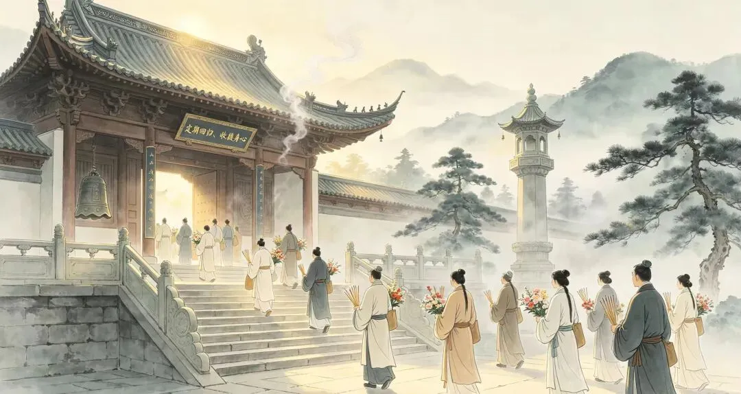 初一十五,为什么大家都喜欢去寺庙烧香、做功德?-第2张图片-四季读书网