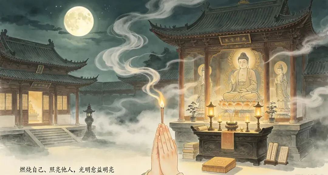 初一十五,为什么大家都喜欢去寺庙烧香、做功德?-第7张图片-四季读书网
