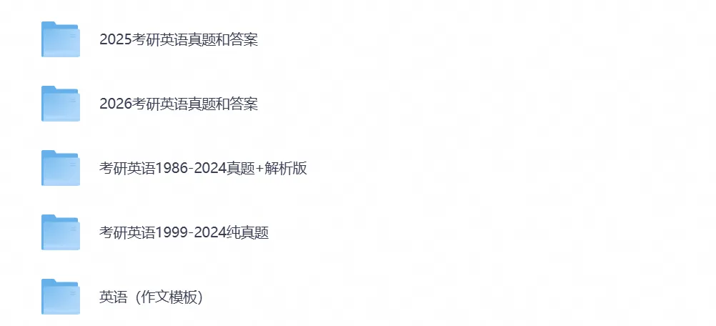 【27考研资料】2026考研英语真题试卷含历年真题试卷答案-第5张图片-四季读书网
