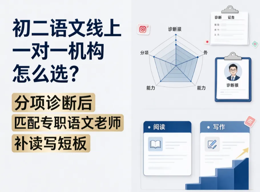 初二语文线上一对一机构怎么选?学海兔分项学情诊断匹配专职语文老师补齐读写短板-第1张图片-四季读书网 初二语文线上一对一机构怎么选?学海兔分项学情诊断匹配专职语文老师补齐读写短板-第1张图片-四季读书网