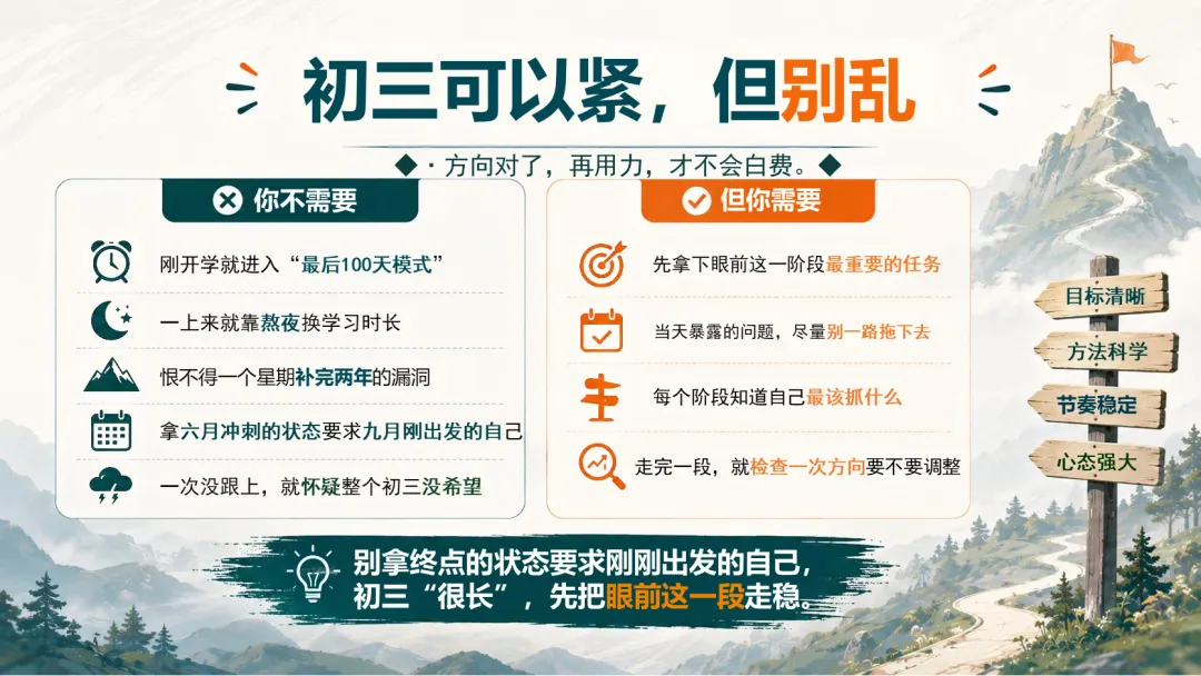 初三开学第一课PPT——初三,拼的到底是什么?-第10张图片-四季读书网