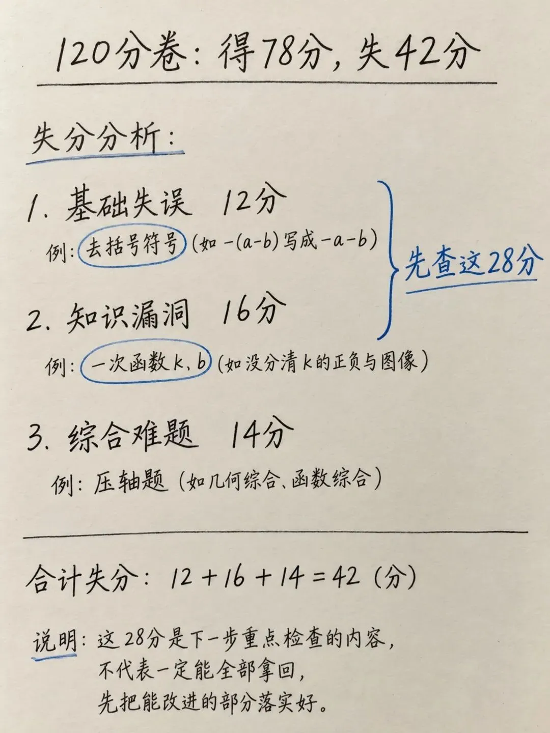 初三一年,数学怎么把分数提上去?冲重高、保普高,普通生先抓这三步-第1张图片-四季读书网