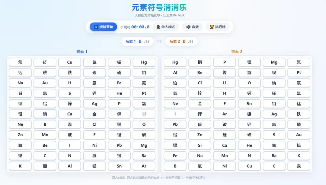初三刚开始,元素符号怎么背,快来玩消消乐-第2张图片-四季读书网 初三刚开始,元素符号怎么背,快来玩消消乐-第2张图片-四季读书网