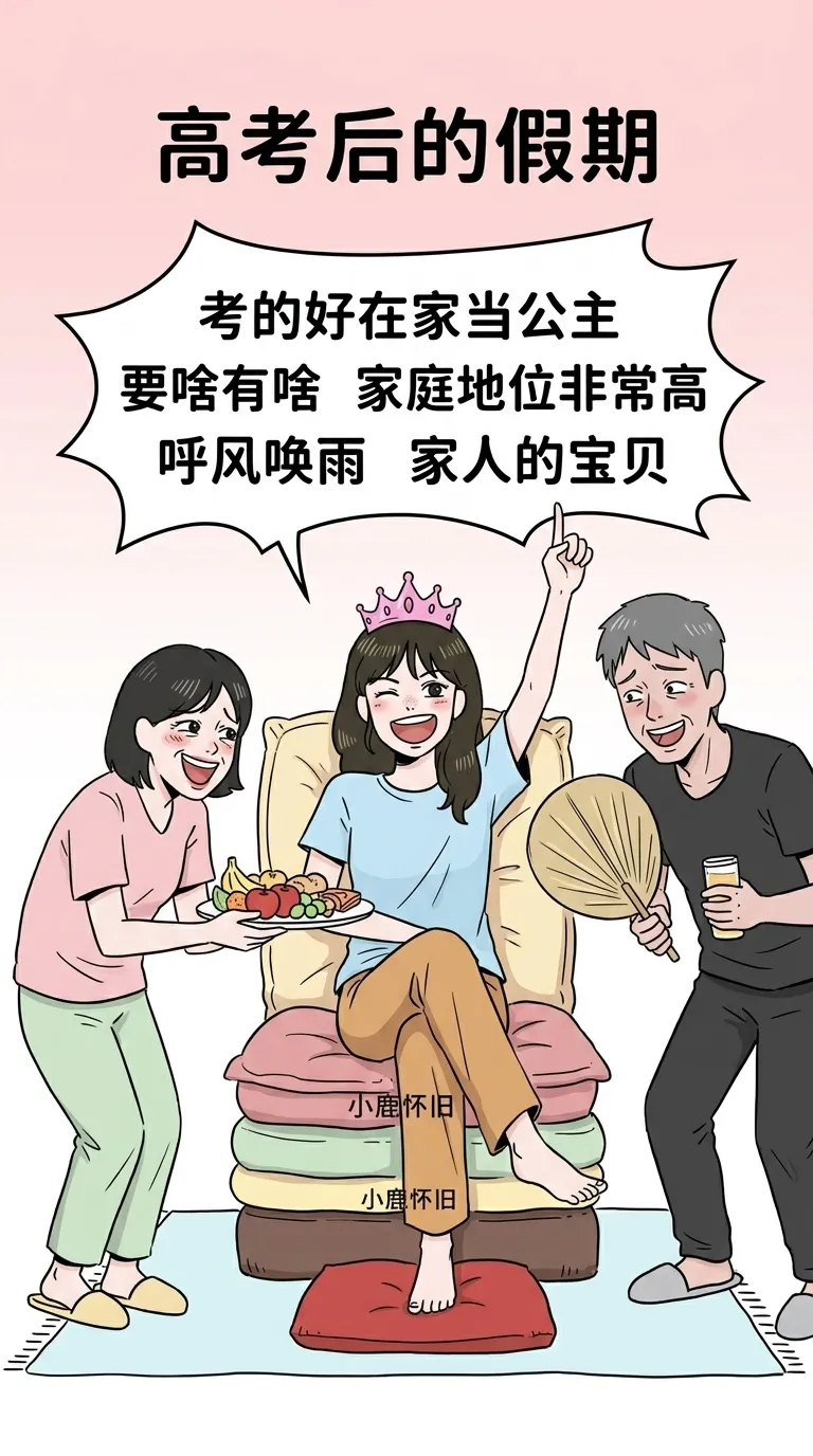 高考后的假期........这才叫个爽-第1张图片-四季读书网 高考后的假期........这才叫个爽-第1张图片-四季读书网