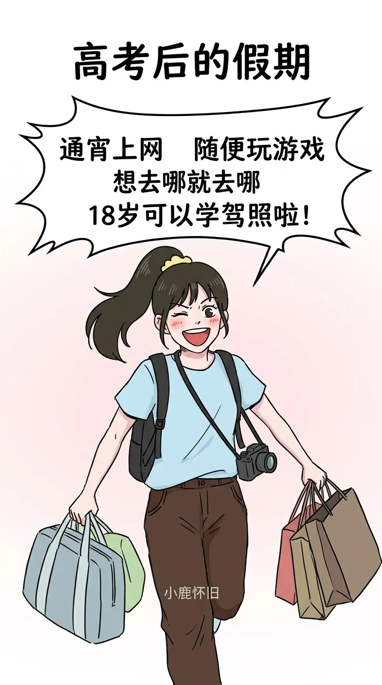 高考后的假期........这才叫个爽-第2张图片-四季读书网 高考后的假期........这才叫个爽-第2张图片-四季读书网