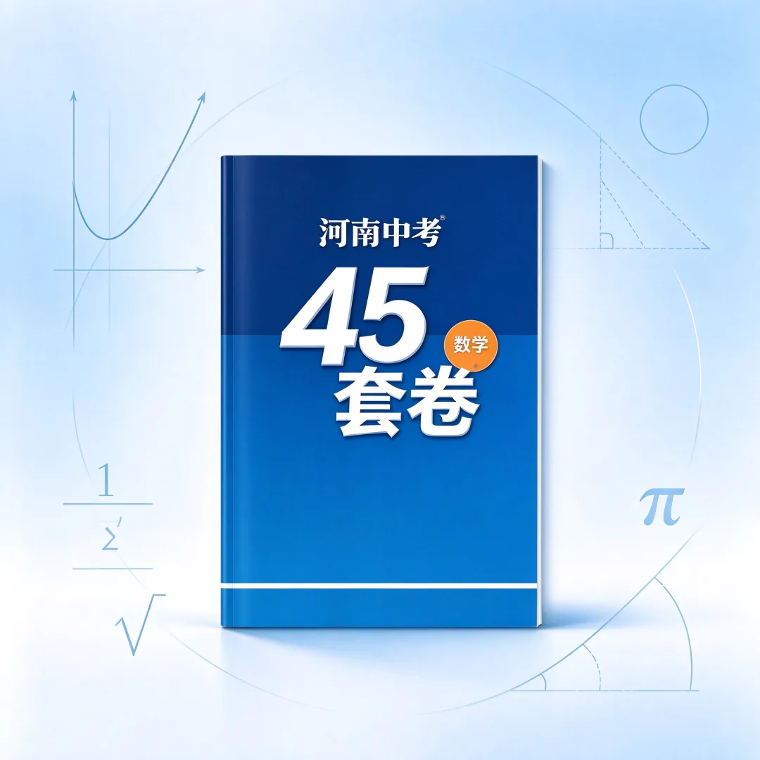 【限时活动】0元领取《河南中考45套卷·数学》!每天仅限1个名额,手慢无-第2张图片-四季读书网