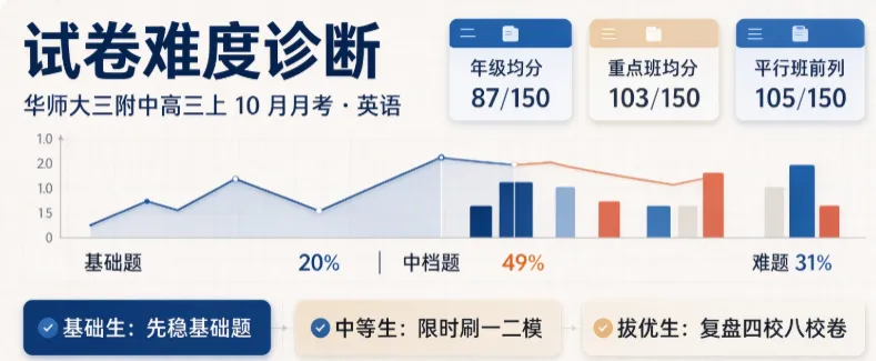 华师大三附中高三上 10 月月考 英语试卷,到底难在哪?-第3张图片-四季读书网