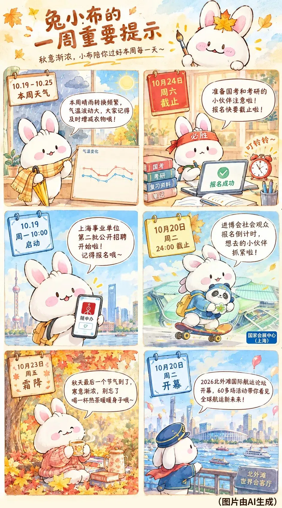 【便民信息】国考、高考、研招统考……本周都有新消息-第2张图片-四季读书网