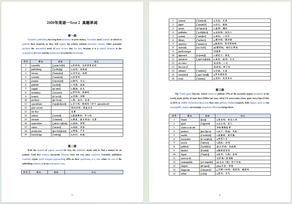 【27考研】真题阅读核心词带背 | 2020年 英语一 text2-第38张图片-四季读书网 【27考研】真题阅读核心词带背 | 2020年 英语一 text2-第38张图片-四季读书网