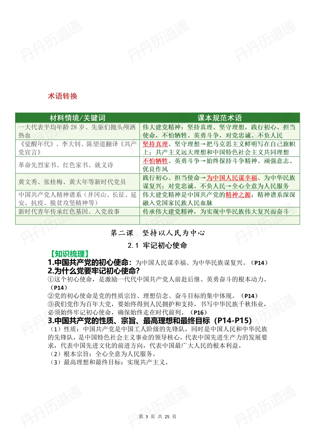 中考道法:核心问答题训练与术语转化练习(可领取电子版)-第3张图片-四季读书网