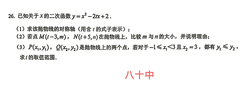 初三数学期中预警:别再盲目刷新题!“函数压轴题”就考这几类!-第1张图片-四季读书网