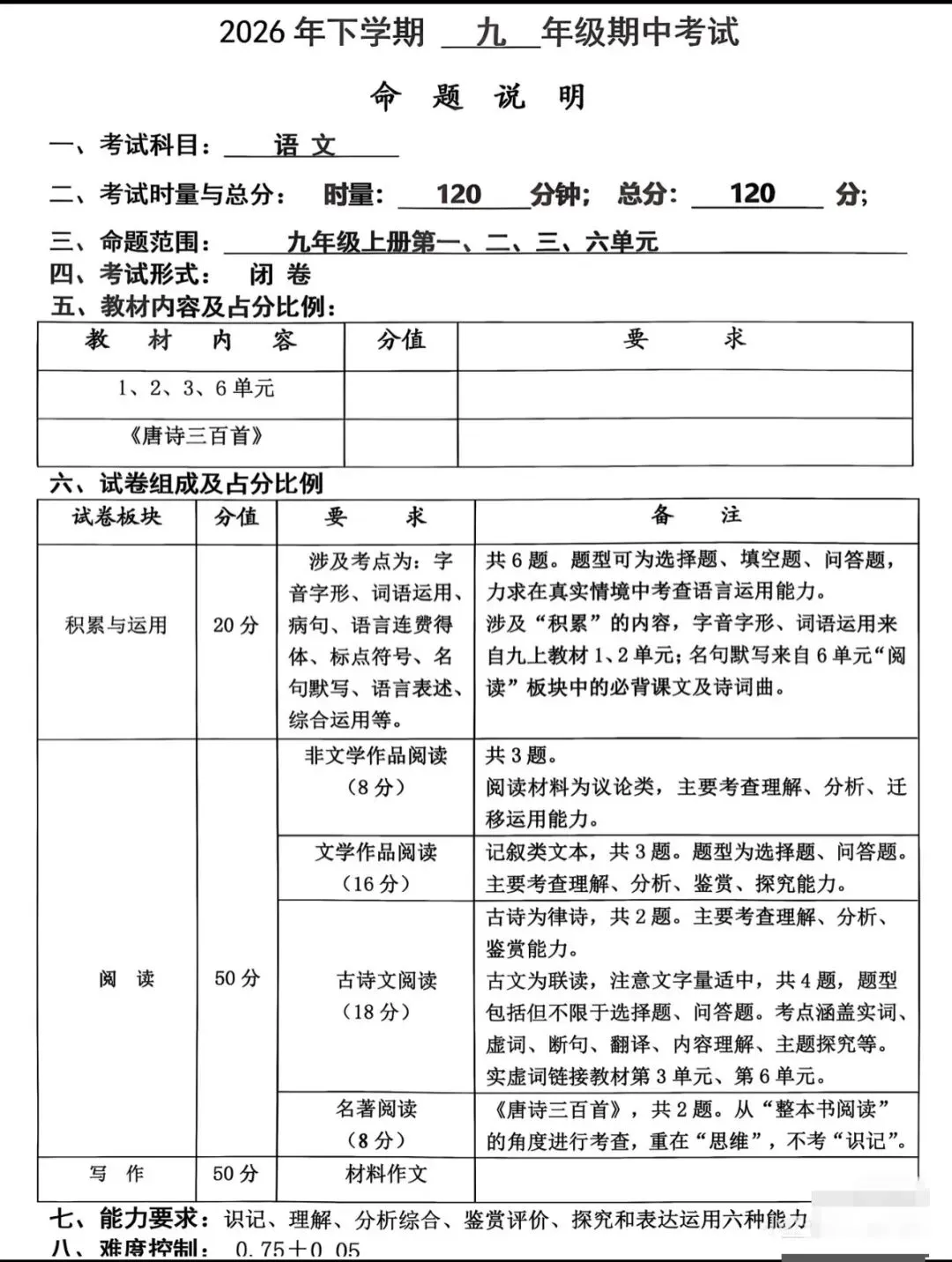 备战初三期中|24年、25年长沙各大名校初三期中真题整理好了!-第1张图片-四季读书网