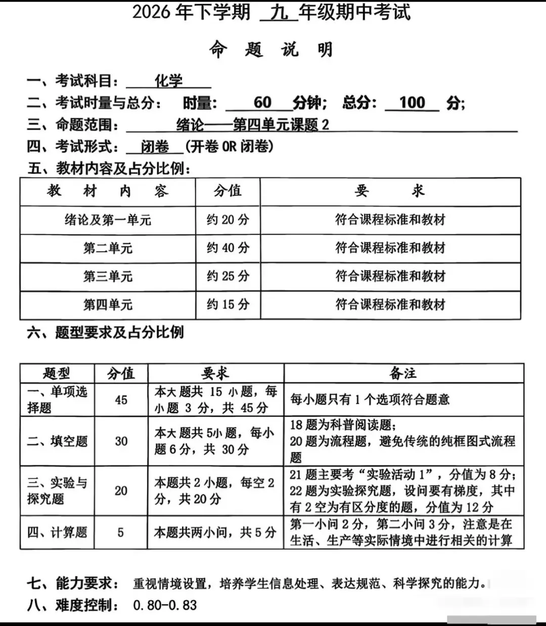 备战初三期中|24年、25年长沙各大名校初三期中真题整理好了!-第4张图片-四季读书网