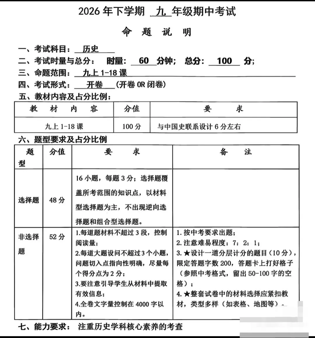 备战初三期中|24年、25年长沙各大名校初三期中真题整理好了!-第6张图片-四季读书网