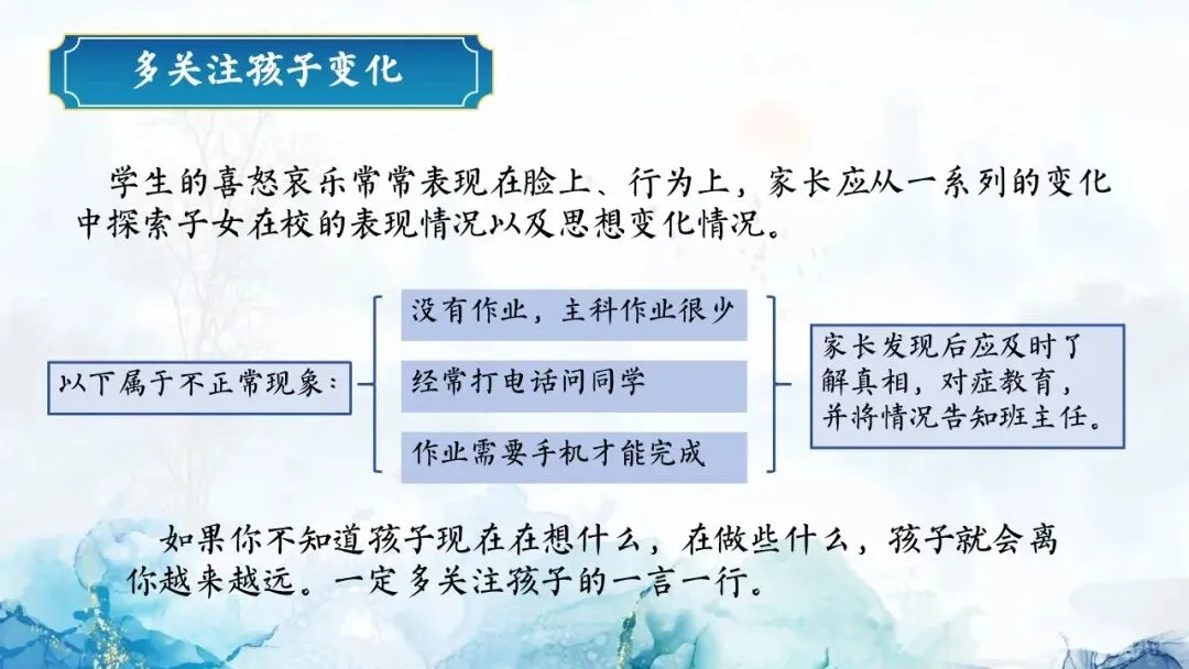 初一秋季期中家长会PPT:初心如磐行致远,星火同燃耀云程(附课件)-第36张图片-四季读书网 初一秋季期中家长会PPT:初心如磐行致远,星火同燃耀云程(附课件)-第36张图片-四季读书网