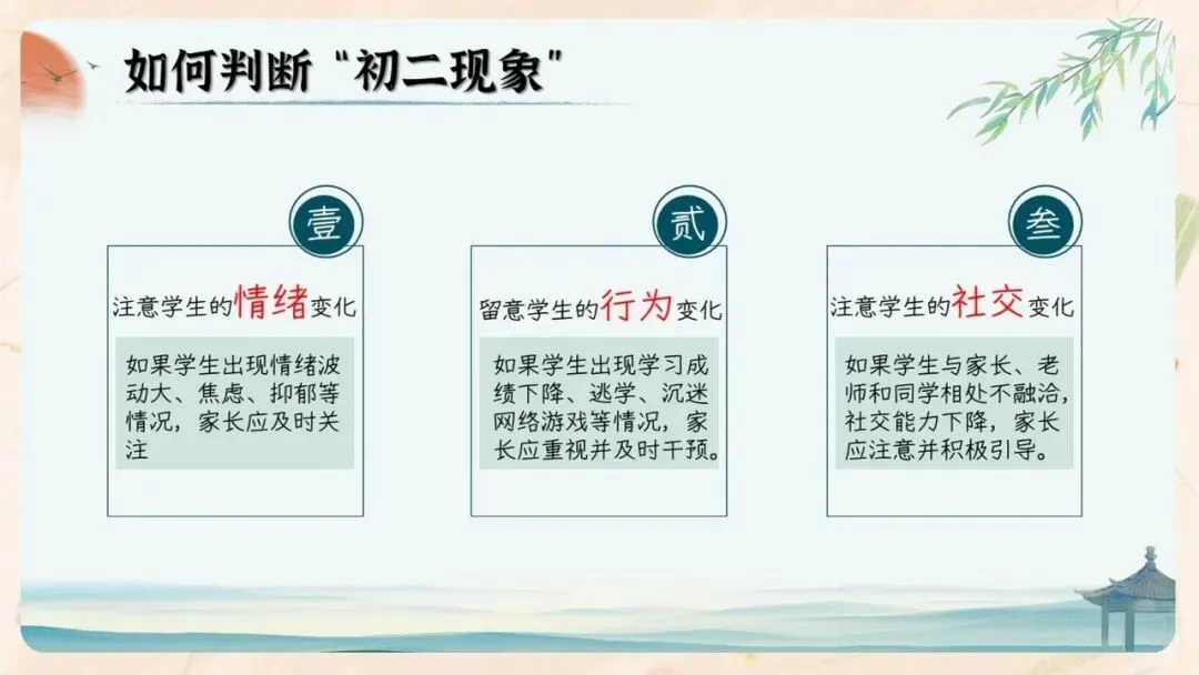 初二期中家长会PPT现成!这份70页《初二新程 筑梦前行》,从＂现象＂三大分水岭、假努力九条到地生会考备考一次讲透,班主任直接用-第18张图片-四季读书网