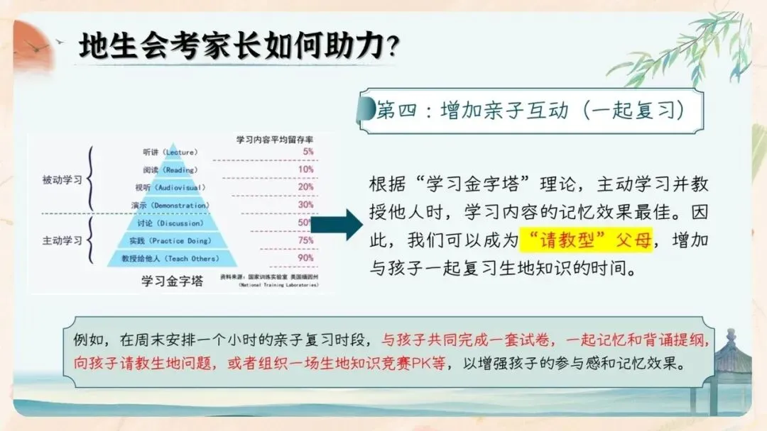 初二期中家长会PPT现成!这份70页《初二新程 筑梦前行》,从＂现象＂三大分水岭、假努力九条到地生会考备考一次讲透,班主任直接用-第55张图片-四季读书网