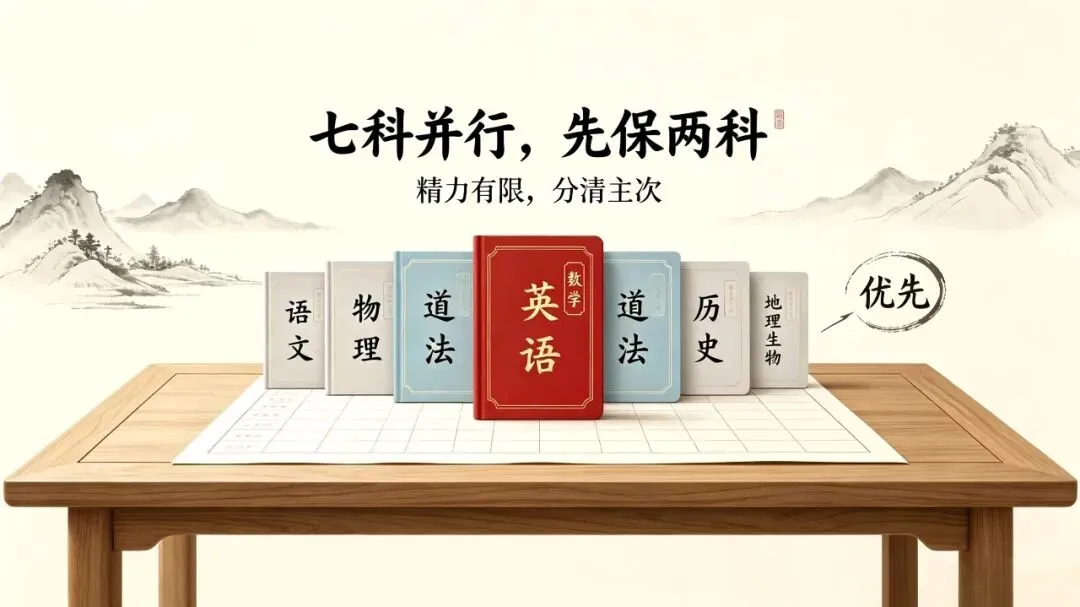 初二七科扎堆,到底该先保哪两科?-第1张图片-四季读书网