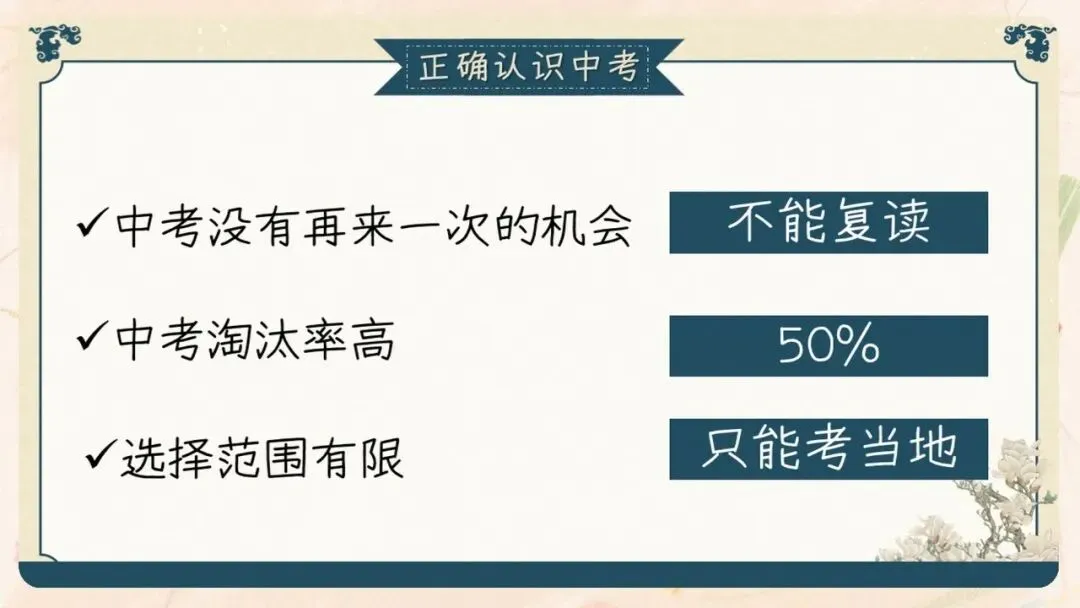 初三期中家长会PPT现成!这份69页《初三已至 同心共赴》,从期中成绩对比、中考倒计时到四大陪伴策略一次讲透,班主任直接拿去用-第35张图片-四季读书网