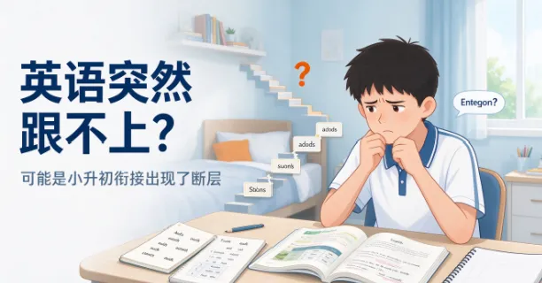 初一英语出现断层?别慌!找准根源,平稳跨过小升初坎-第2张图片-四季读书网