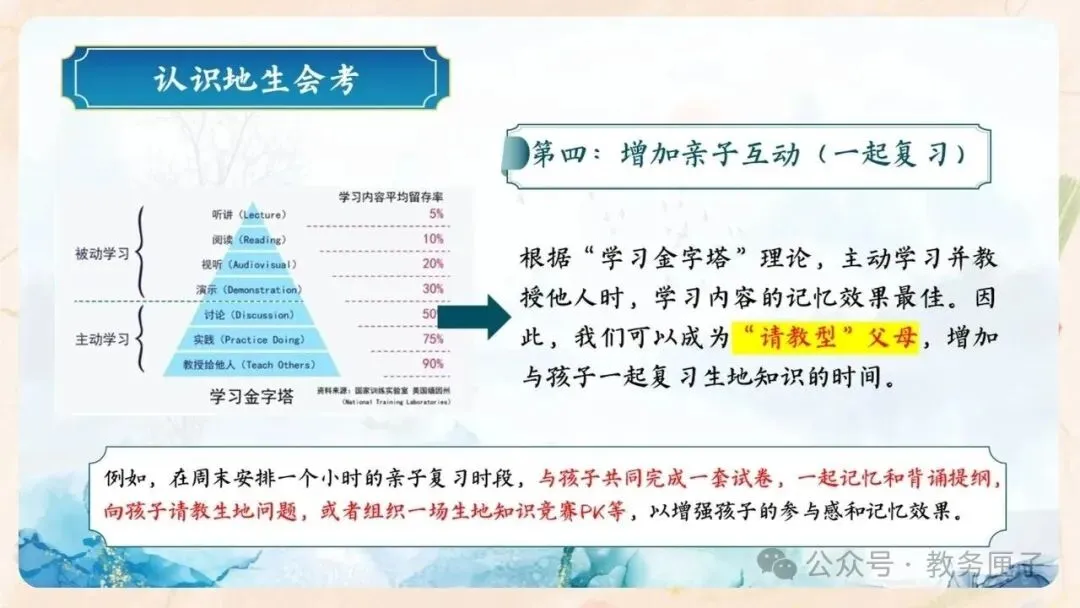 初二期中家长会PPT现成!这份45页《潜心砺剑 静水流深》,从"现象"三大矛盾到地生会考备考、家长六条陪伴建议一次讲透-第37张图片-四季读书网 初二期中家长会PPT现成!这份45页《潜心砺剑 静水流深》,从"现象"三大矛盾到地生会考备考、家长六条陪伴建议一次讲透-第37张图片-四季读书网