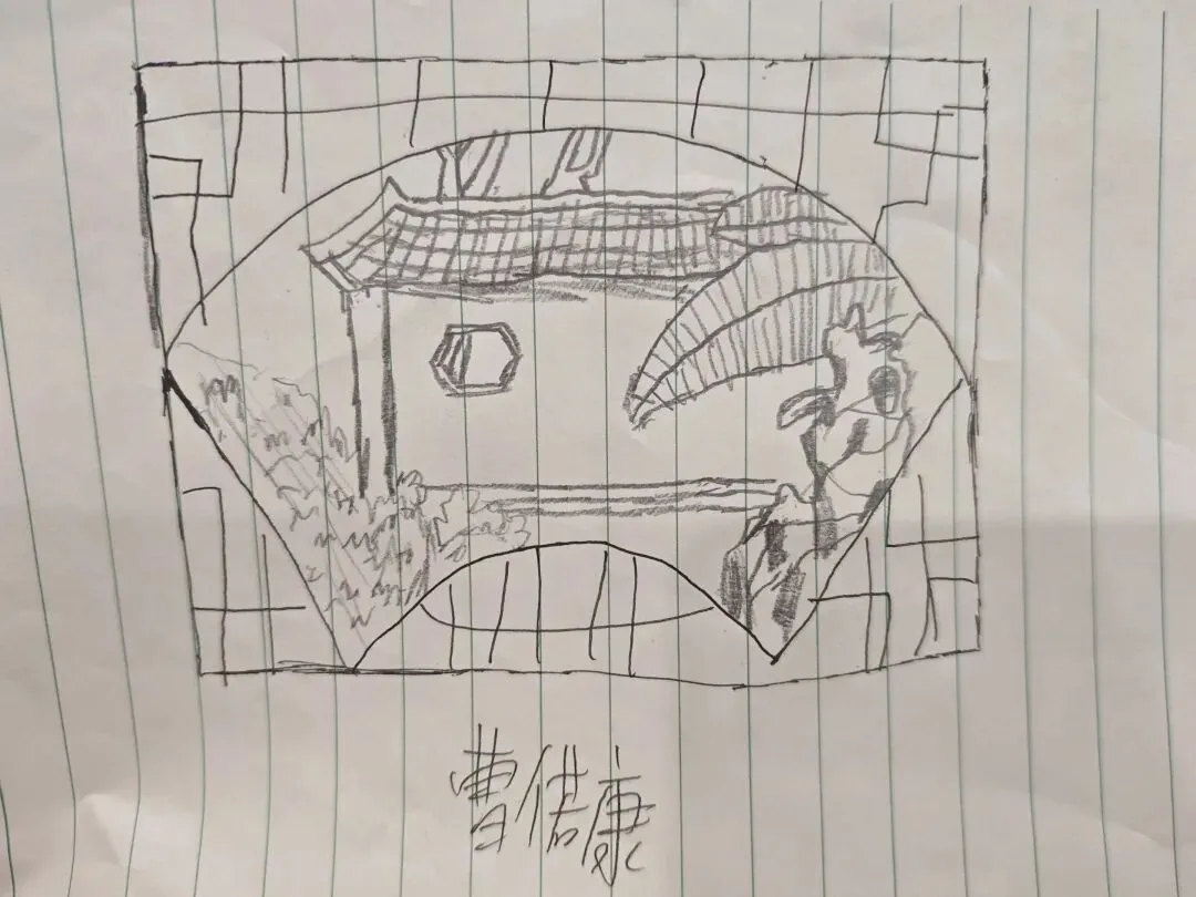 初二4班美术课堂作品随拍《叠山理水》-第31张图片-四季读书网