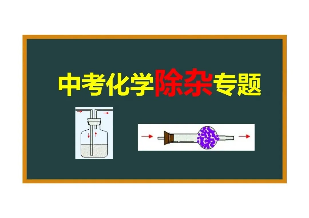 《初三化学》重点专题:物质的除杂-第4张图片-四季读书网