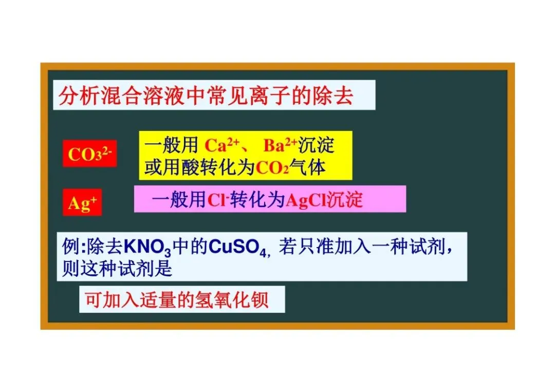 《初三化学》重点专题:物质的除杂-第13张图片-四季读书网