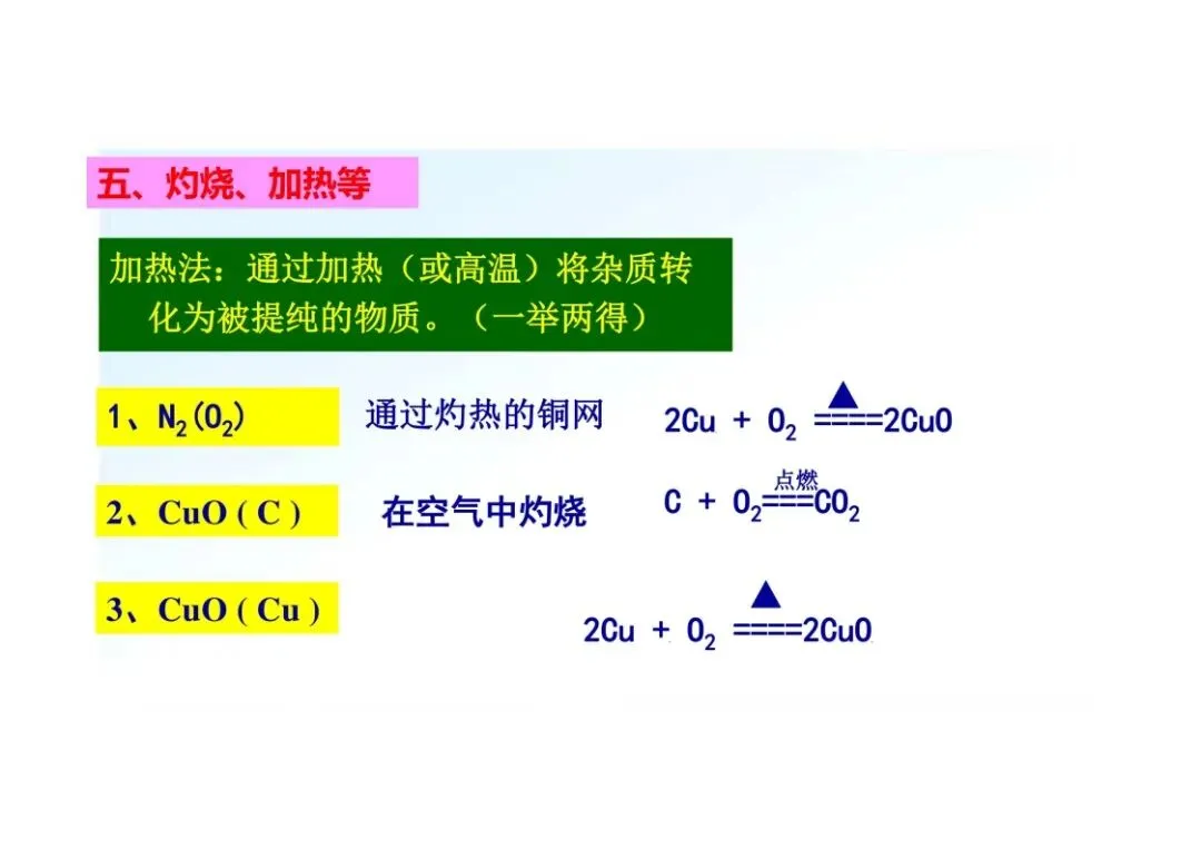 《初三化学》重点专题:物质的除杂-第41张图片-四季读书网