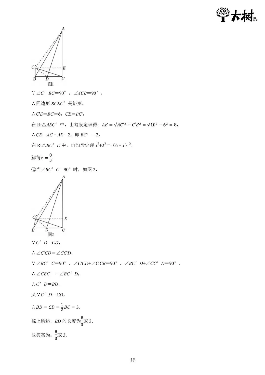 【初二 期中攻略】DAY8 数学+DAY7 英语-第8张图片-四季读书网