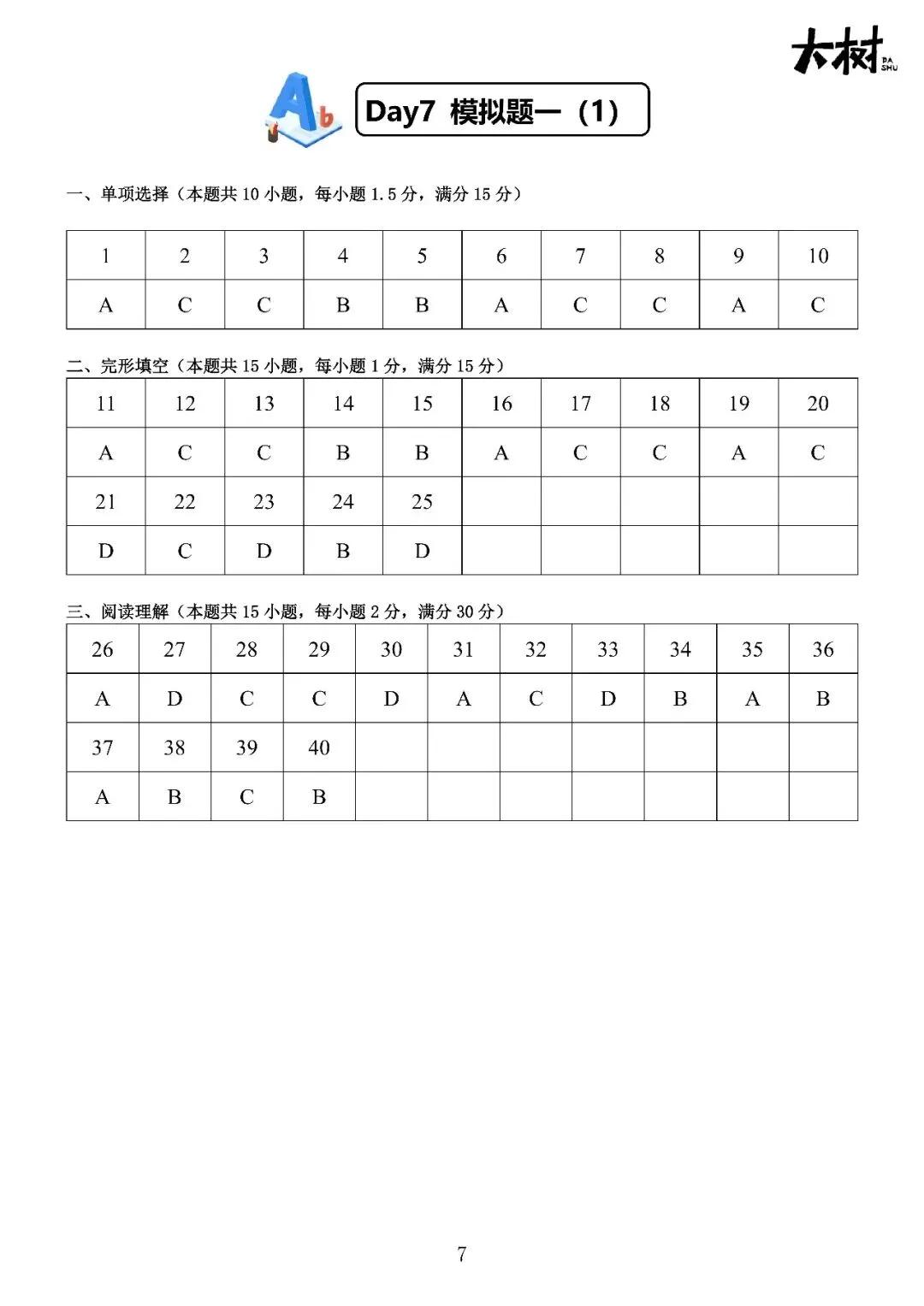【初二 期中攻略】DAY8 数学+DAY7 英语-第9张图片-四季读书网