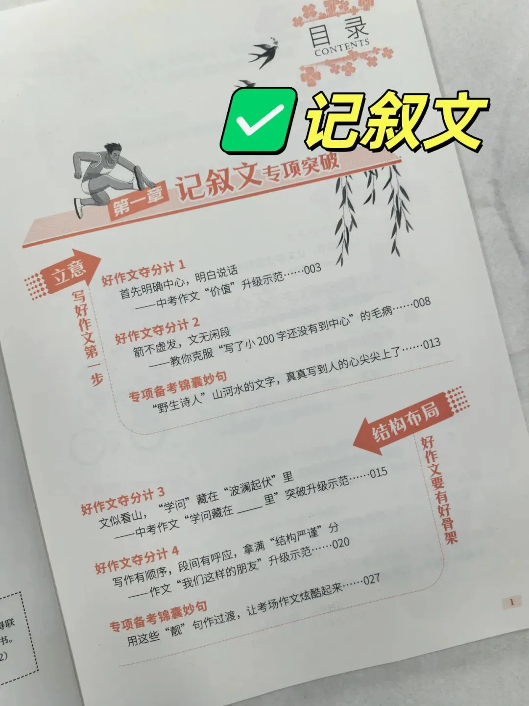 意林-中考/高考作文《考前49天专项突破·晋级提分》三大热考文体,18篇范文升级示范,在短时间内抓好重点!直指阅卷者爱扣分的作文文体-第10张图片-四季读书网
