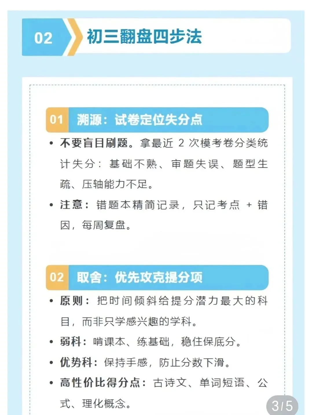 初三翻盘:拼的不是熬夜,是方法— 坚持 · 努力 · 实践 —-第6张图片-四季读书网
