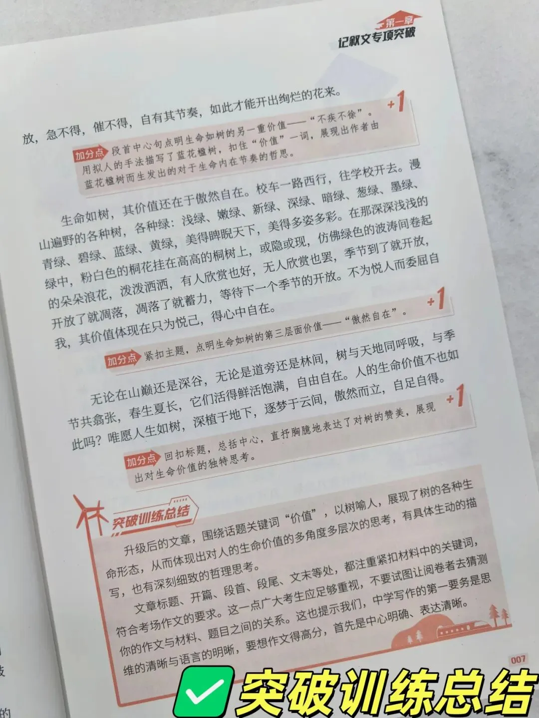 意林-中考/高考作文《考前49天专项突破·晋级提分》三大热考文体,18篇范文升级示范,在短时间内抓好重点!直指阅卷者爱扣分的作文文体-第20张图片-四季读书网