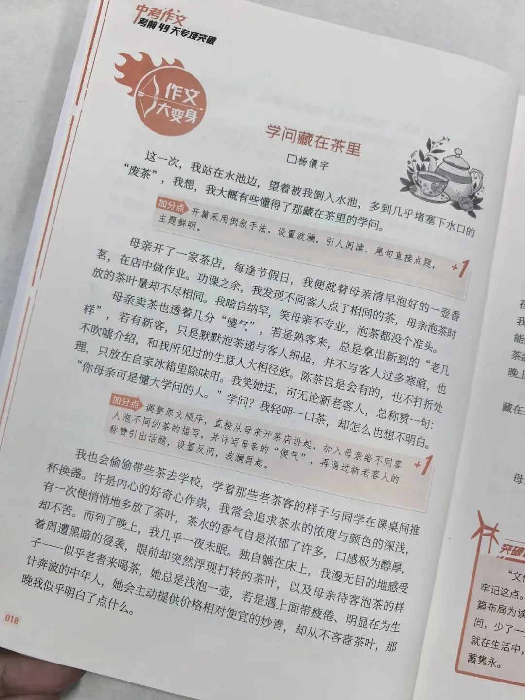 意林-中考/高考作文《考前49天专项突破·晋级提分》三大热考文体,18篇范文升级示范,在短时间内抓好重点!直指阅卷者爱扣分的作文文体-第29张图片-四季读书网