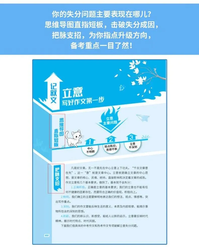 意林-中考/高考作文《考前49天专项突破·晋级提分》三大热考文体,18篇范文升级示范,在短时间内抓好重点!直指阅卷者爱扣分的作文文体-第114张图片-四季读书网