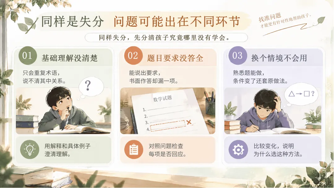 初一上学期期中家长会ppt,根据成绩让家长明白七年级这些重要点-第12张图片-四季读书网 初一上学期期中家长会ppt,根据成绩让家长明白七年级这些重要点-第12张图片-四季读书网