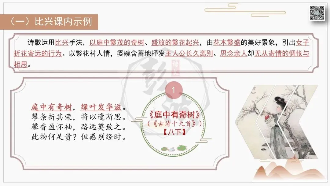 【中考古诗词复习-课件】29-写作手法-06诗经类写法(3元)-第8张图片-四季读书网