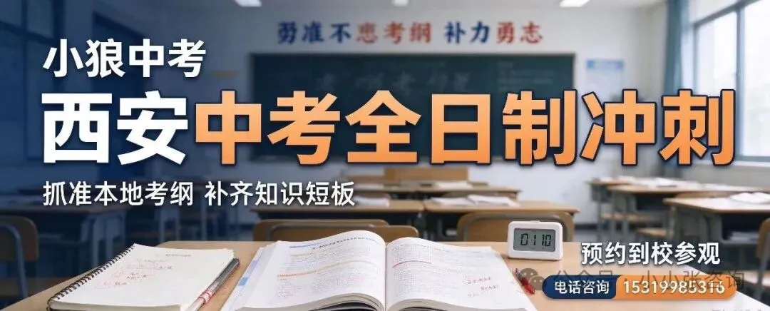 初三卡在瓶颈期?小狼中考:抓准西安中考考纲,把基础分稳稳拿住-第3张图片-四季读书网