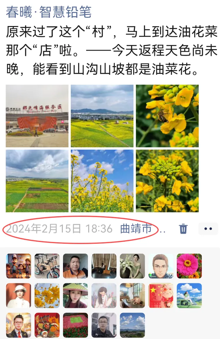 翻到一张那色峰海服务区的照片,想起大年初二摸黑进罗平的那个晚上-第2张图片-四季读书网