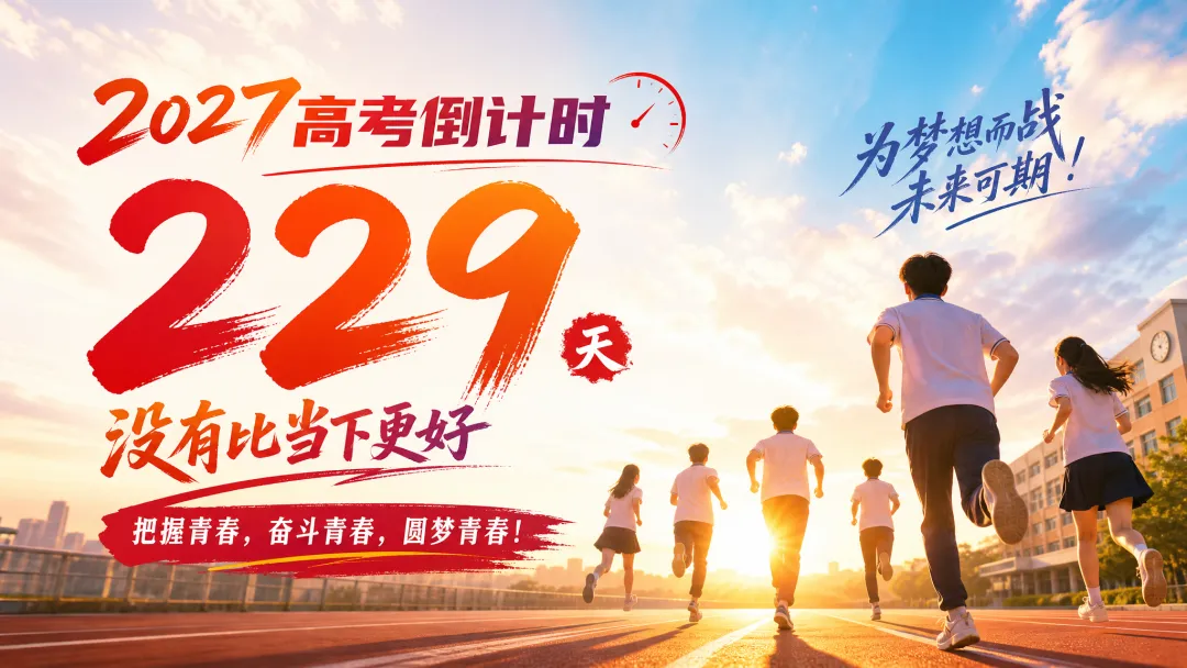 【距2027高考239天】少年的底气,从来不是天赋,不是环境,是明知前路辛苦,依然选择坚持;明知自己有短板,依然愿意死磕到底.-第1张图片-四季读书网
