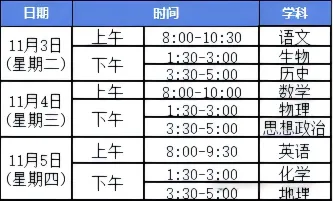 期中考来了!2026年北京多区期中考试时间及范围出炉!-第7张图片-四季读书网