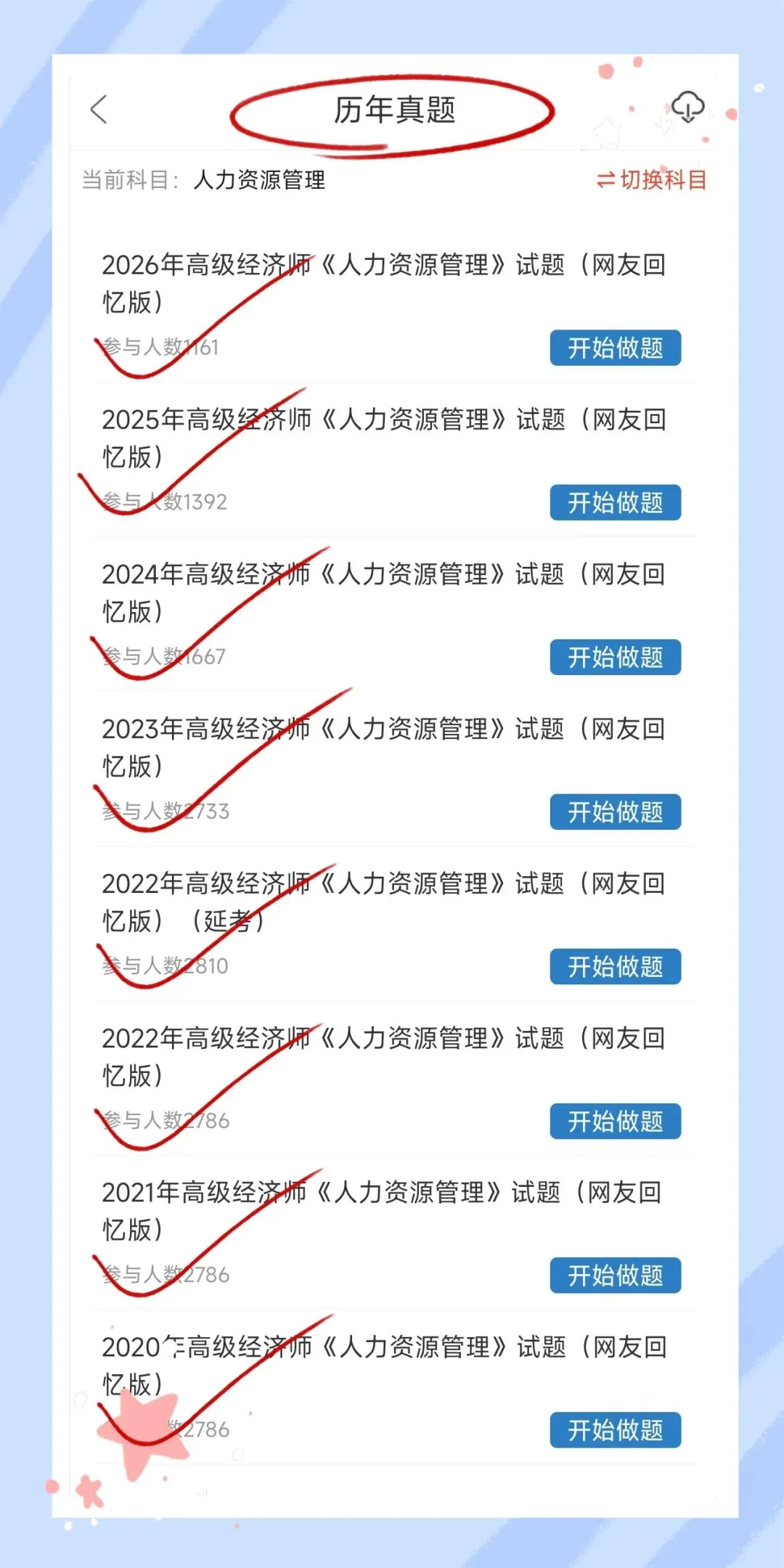 考前必刷!2027年高级经济师考试《高级经济实务(人力资源管理)》题库!【章节练习+历年真题+试卷+预测试卷+冲刺试卷+考前点题】-第5张图片-四季读书网