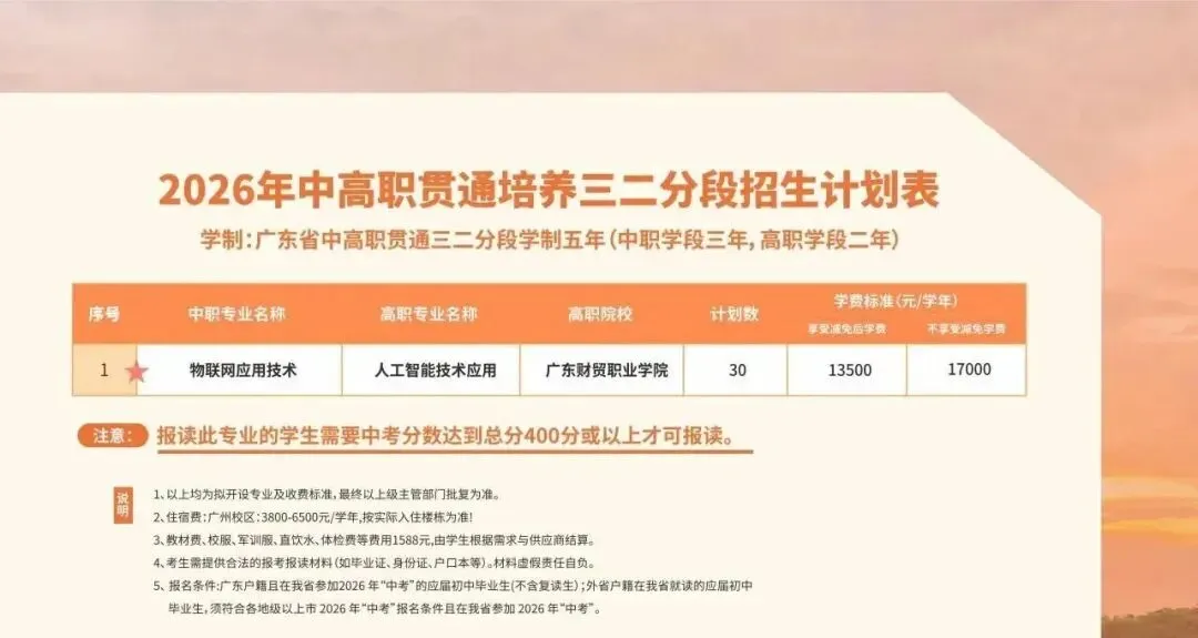 初三家长提前看!广东花城工商高级技工学校2026招生简章-第3张图片-四季读书网