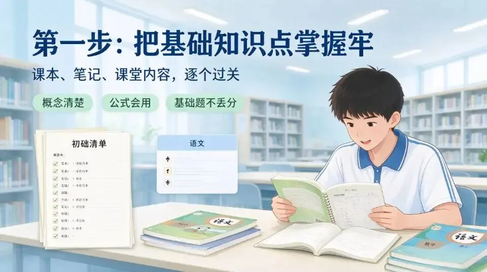 初一第一次期中考|不用慌!做好这三件事,从容迎战初中首场大考-第2张图片-四季读书网 初一第一次期中考|不用慌!做好这三件事,从容迎战初中首场大考-第2张图片-四季读书网