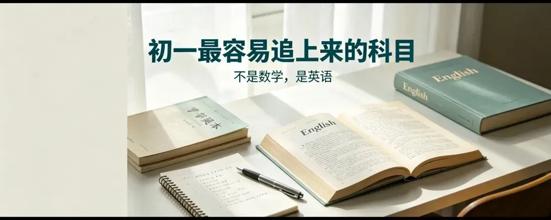 初一最容易追上来的科目,不是数学,是它!初一学生建议收藏-第1张图片-四季读书网