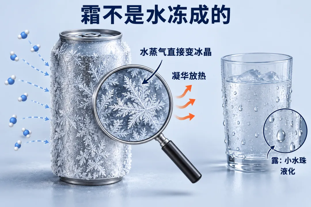 初二物理|3个诀窍帮孩子分清升华和凝华-第2张图片-四季读书网 初二物理|3个诀窍帮孩子分清升华和凝华-第2张图片-四季读书网