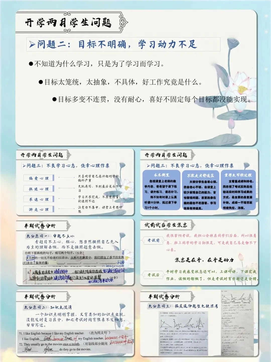 这份课件,把初二家长会讲到了点子上——初二试后家长会-第3张图片-四季读书网
