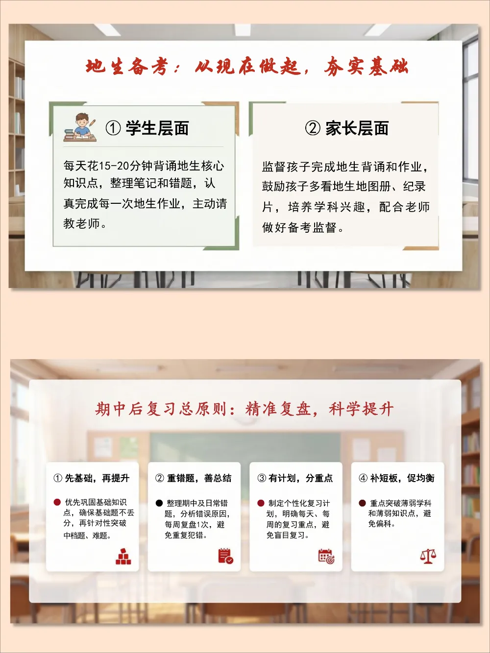 初二期中家长会ppt:复盘成长,共话备考,衔接未来-第11张图片-四季读书网