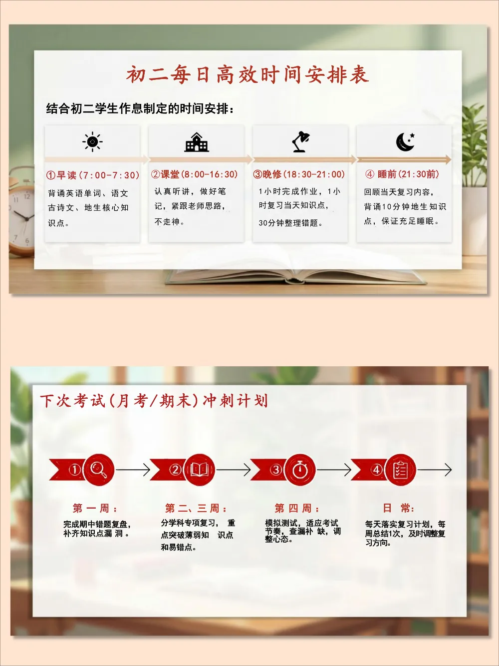 初二期中家长会ppt:复盘成长,共话备考,衔接未来-第13张图片-四季读书网